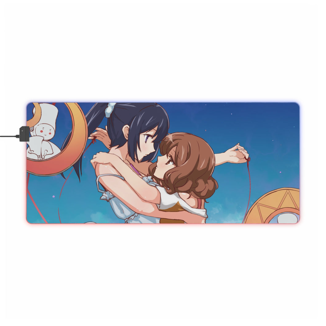 Son ! Euphonium Kumiko Oumae, Reina Kousaka Tapis de souris LED RGB (tapis de bureau)