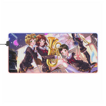 Load image into Gallery viewer, Sound! Euphonium Kumiko Oumae, Reina Kousaka, Hazuki Katou, Sapphire Kawashima RGB LED Mouse Pad (Desk Mat)
