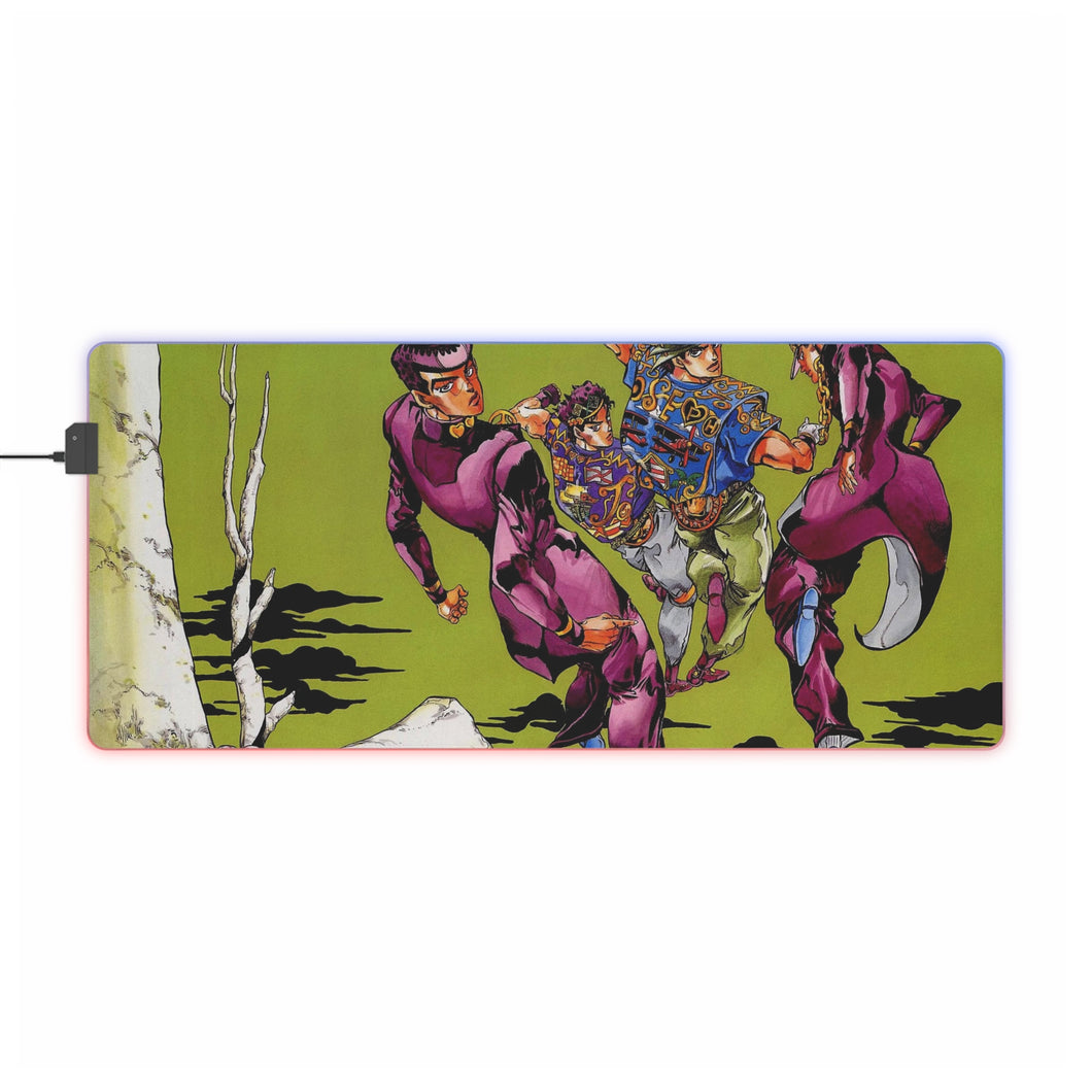 JoJo's Bizarre Adventure: 1-4 RGB LED Mouse Pad (Desk Mat)