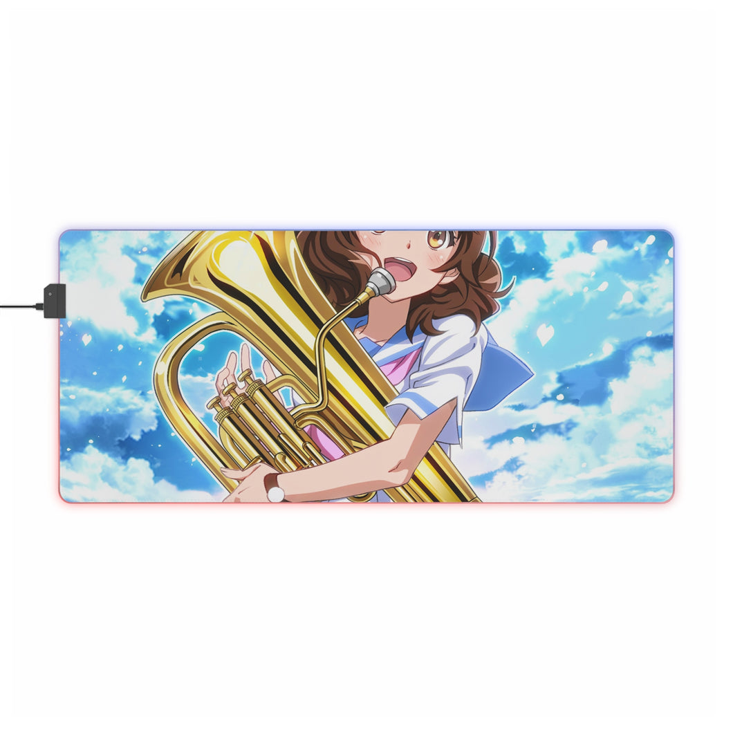 Sound! Euphonium Kumiko Oumae RGB LED Mouse Pad (Desk Mat)