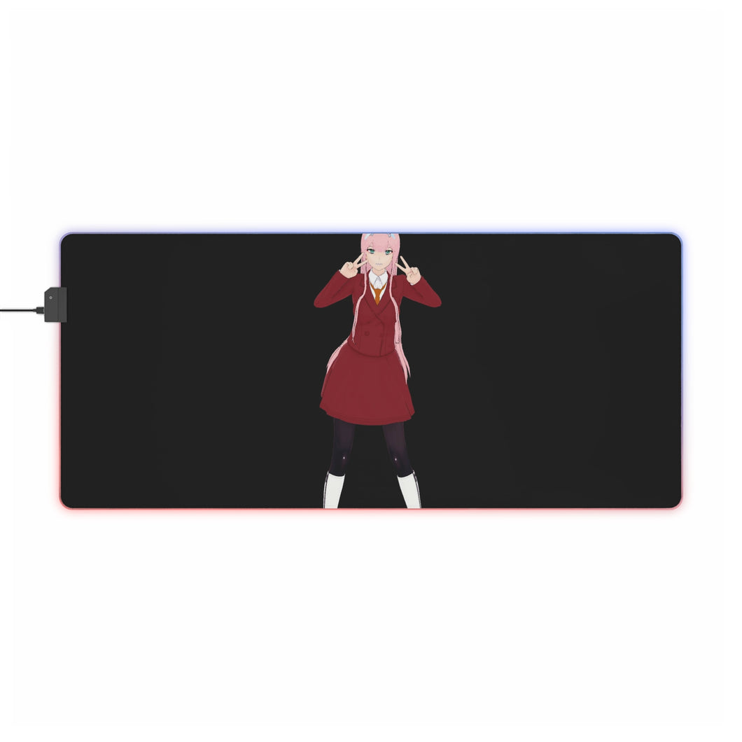 Darling In The FranXX RGB LED Mouse Pad (Desk Mat)