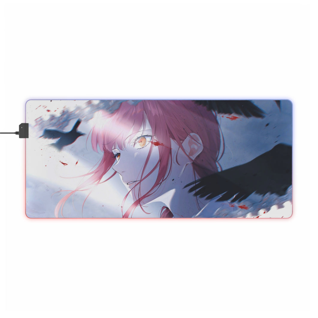 Anime Chainsaw Man RGB LED Mouse Pad (Desk Mat)