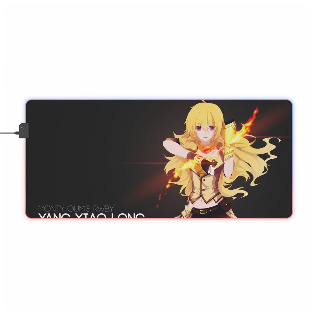 Tapis de souris LED RGB Anime RWBY (tapis de bureau)