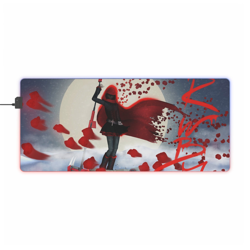 Tapis de souris LED RGB Anime RWBY (tapis de bureau)