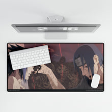 Load image into Gallery viewer, Sasuke &amp; Itachi Mouse Pad (Desk Mat)
