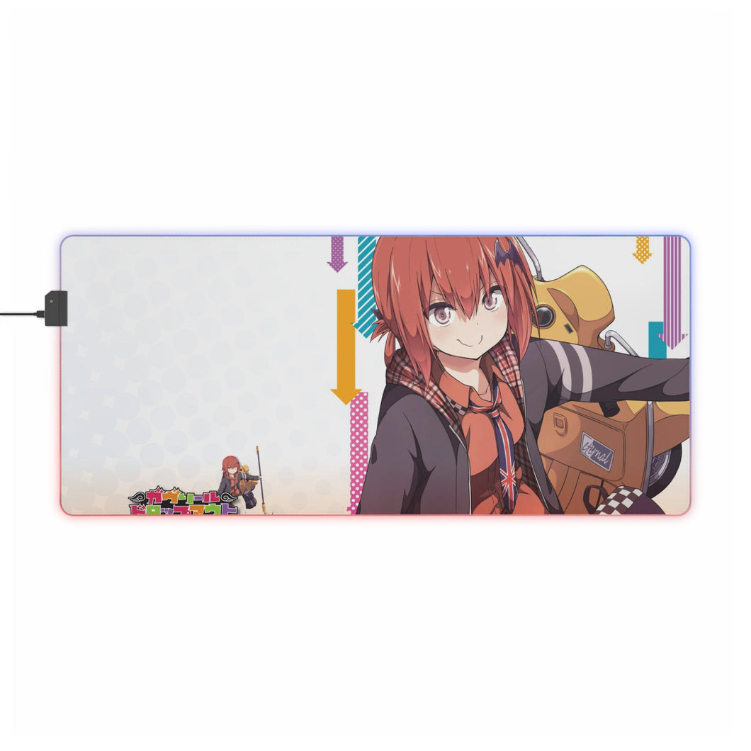 Gabriel DropOut Satanichia Kurumizawa Mcdowell RGB LED Mouse Pad (Desk Mat)