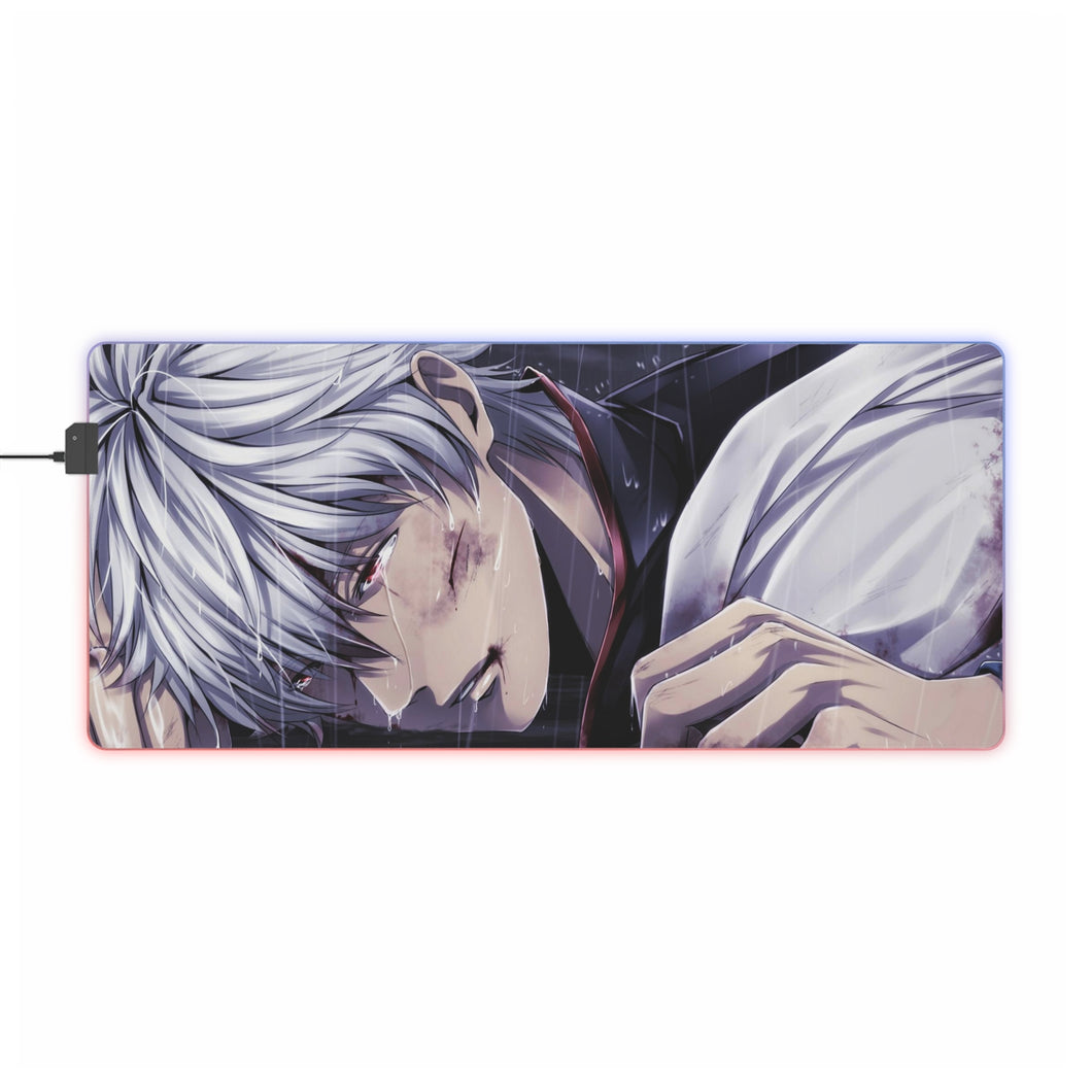 Gintama Gintoki Sakata RGB LED Mouse Pad (Desk Mat)