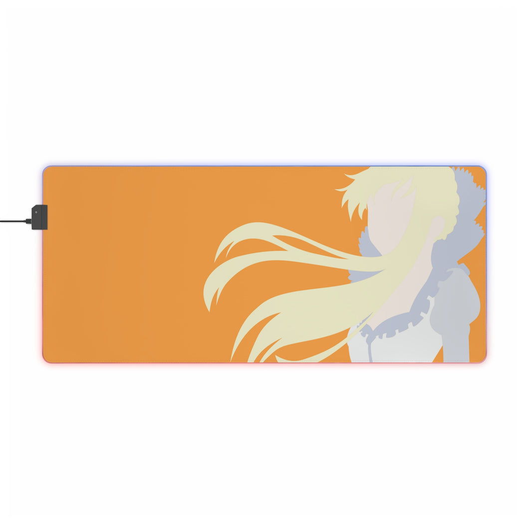 Tapis de souris LED RVB Aldnoah.Zero (tapis de bureau)