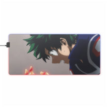 Charger l&#39;image dans la galerie, Tapis de souris LED RVB My Hero Academia Izuku Midoriya (tapis de bureau)
