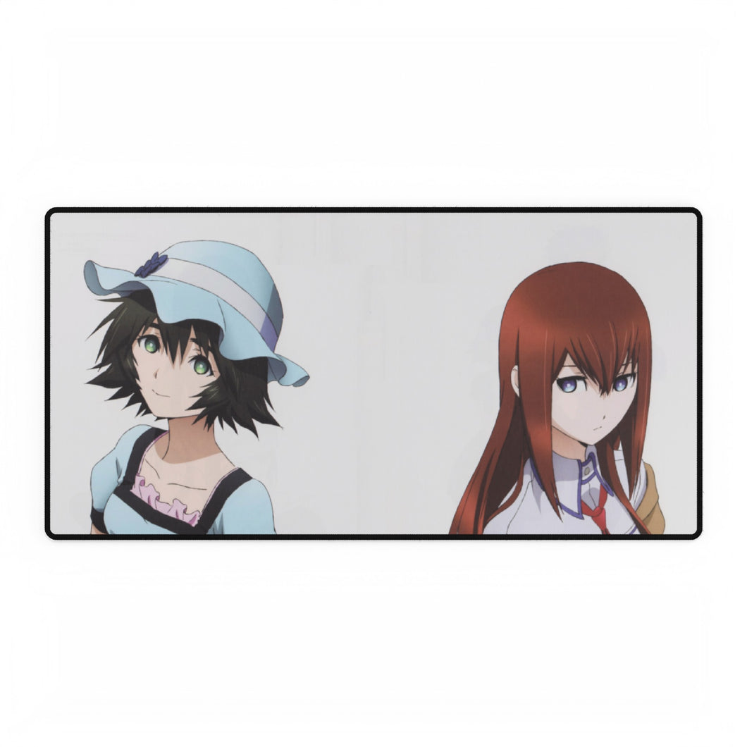 Makise and Mayuri Mouse Pad (Desk Mat)