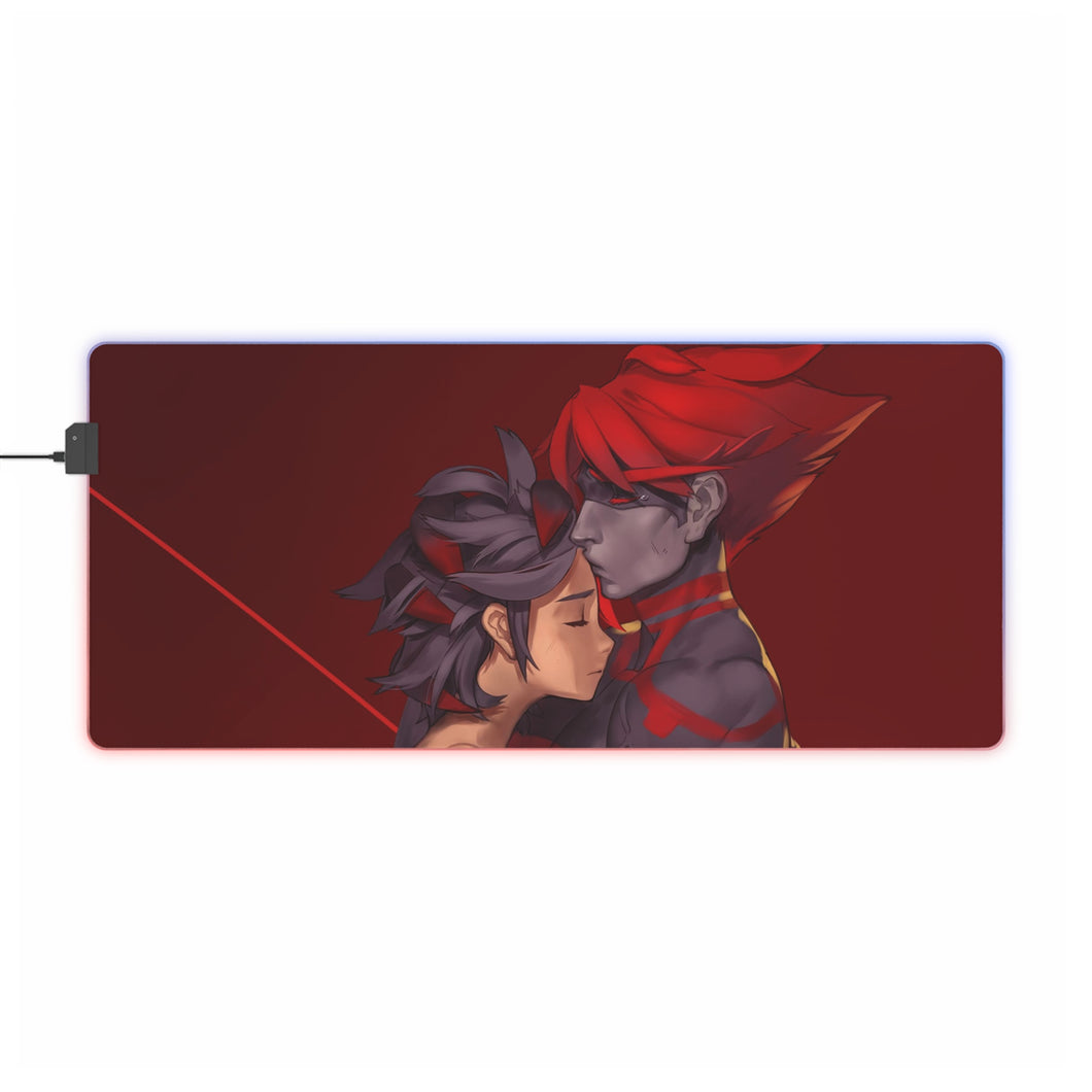 Tapis de souris LED RVB Kill La Kill (tapis de bureau)