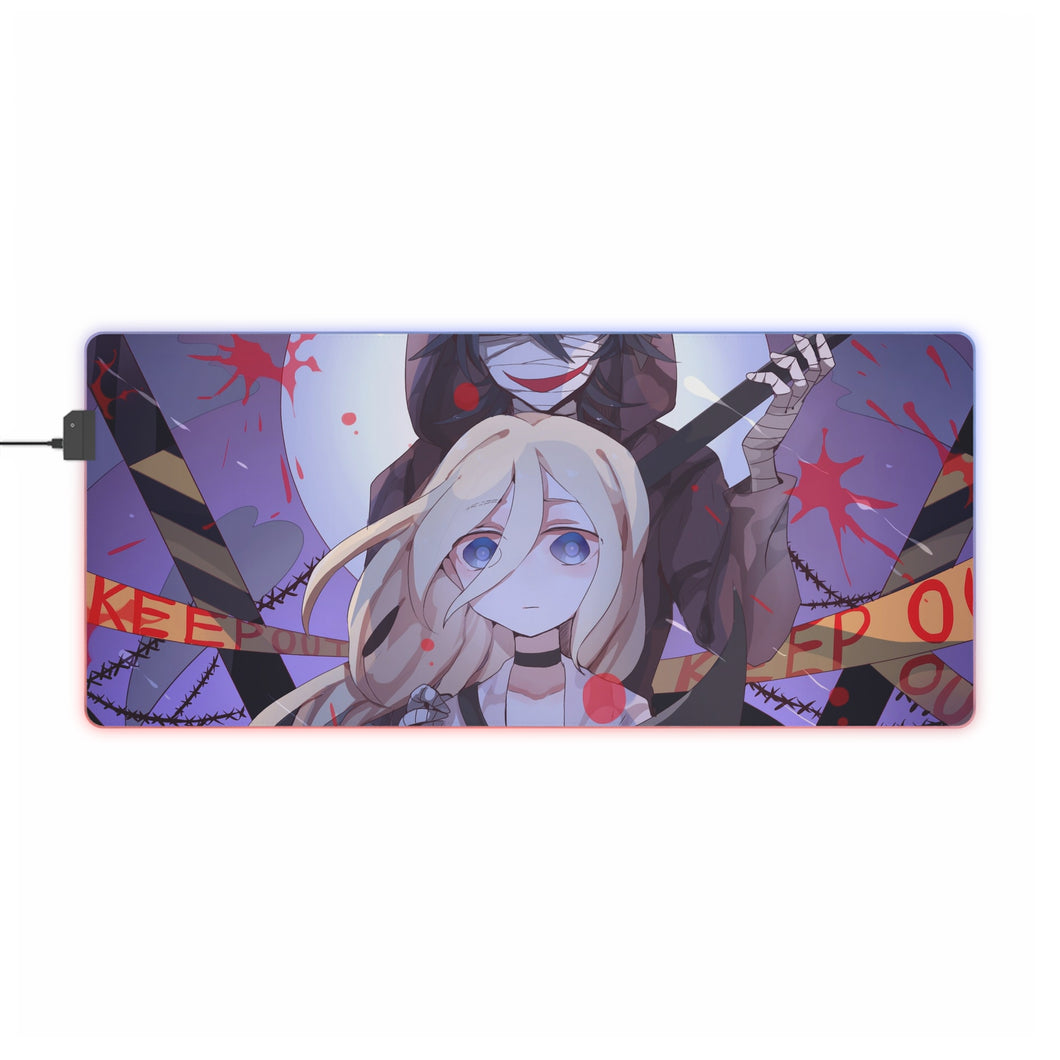 Tapis de souris LED RVB Angels Of Death (tapis de bureau)