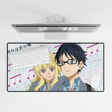 Load image into Gallery viewer, Anime Your Lie in April Mouse Pad (Desk Mat)
