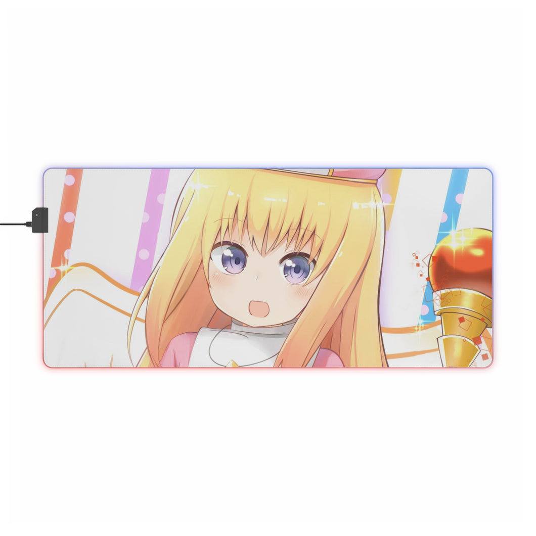 Gabriel DropOut Gabriel Tenma White RGB LED Mouse Pad (Desk Mat)