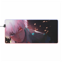 Load image into Gallery viewer, Ken Kaneki RGB LED Mouse Pad (Desk Mat)
