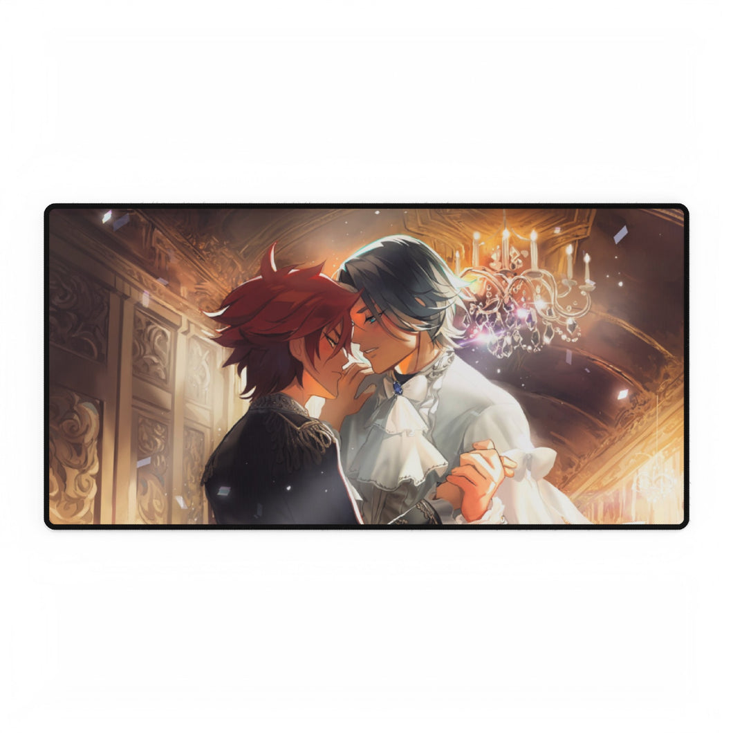 Langa Hasegawa & Reki Kyan Mouse Pad (Desk Mat)