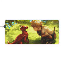 Cargar imagen en el visor de la galería, My Hero Academia Katsuki Bakugou RGB LED Mouse Pad (Desk Mat)
