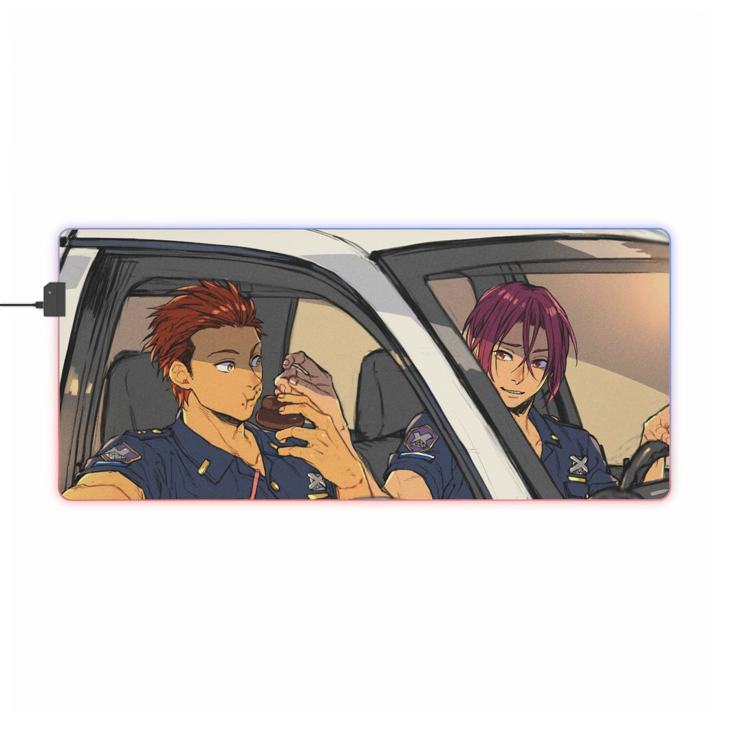 Free! Rin Matsuoka RGB LED Mouse Pad (Desk Mat)