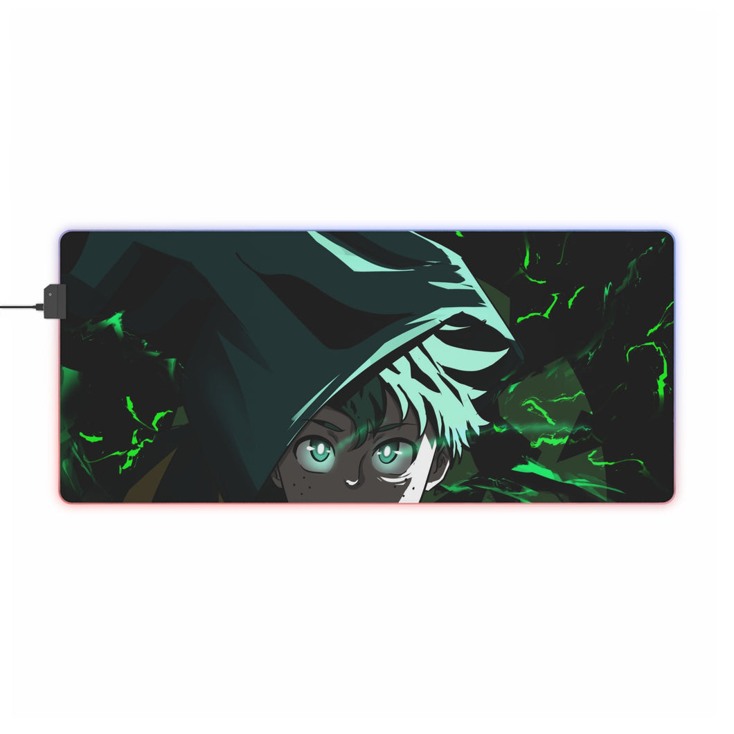 My Hero Academia Izuku Midoriya RGB LED Mouse Pad (Desk Mat)