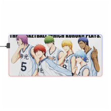 Load image into Gallery viewer, Kuroko&#39;s Basketball Tetsuya Kuroko, Daiki Aomine, Atsushi Murasakibara RGB LED Mouse Pad (Desk Mat)
