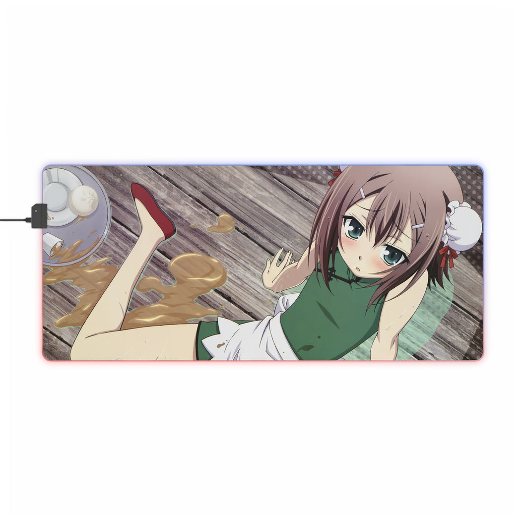 Baka And Test RGB LED Mouse Pad (Desk Mat)