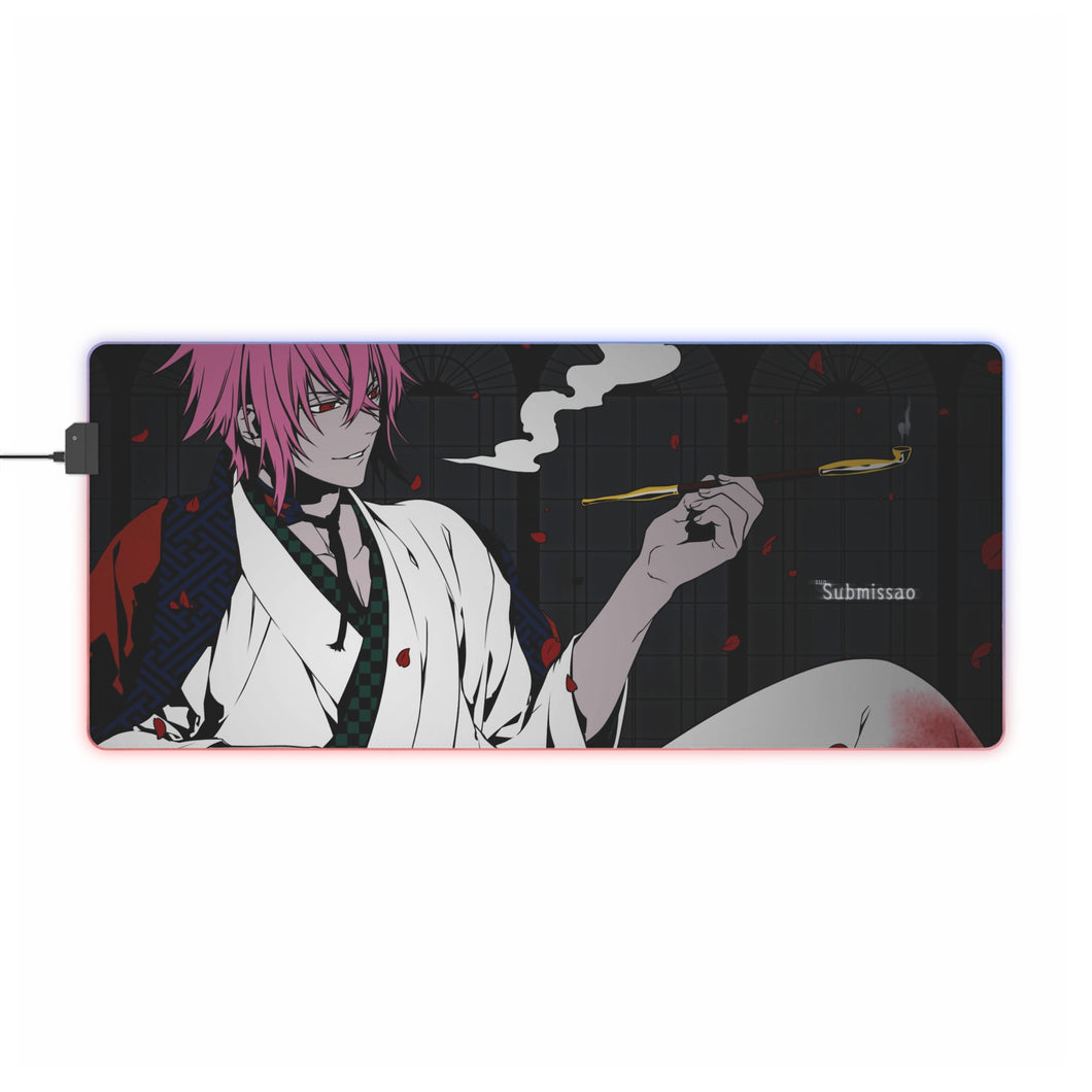 Tapis de souris LED RGB Hakuouki Shinsengumi Kitan (tapis de bureau)