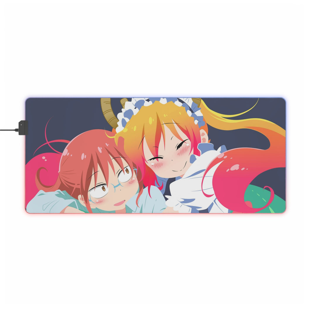 Miss Kobayashi's Dragon Maid Kobayashi, Kobayashi San Chi No Maid Dragon, Tohru RGB LED Mouse Pad (Desk Mat)