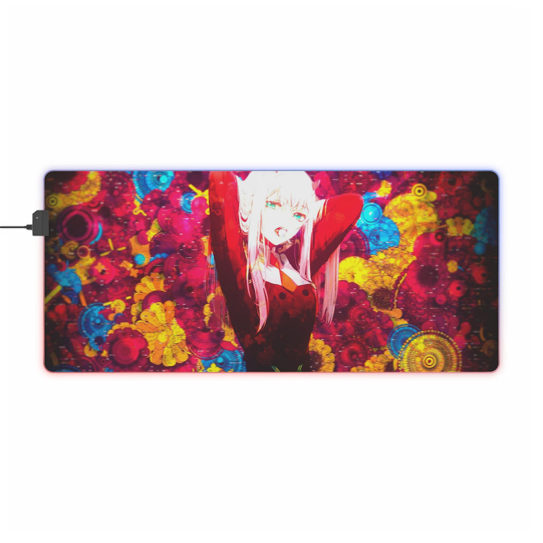 Darling In The FranXX RGB LED Mouse Pad (Desk Mat)