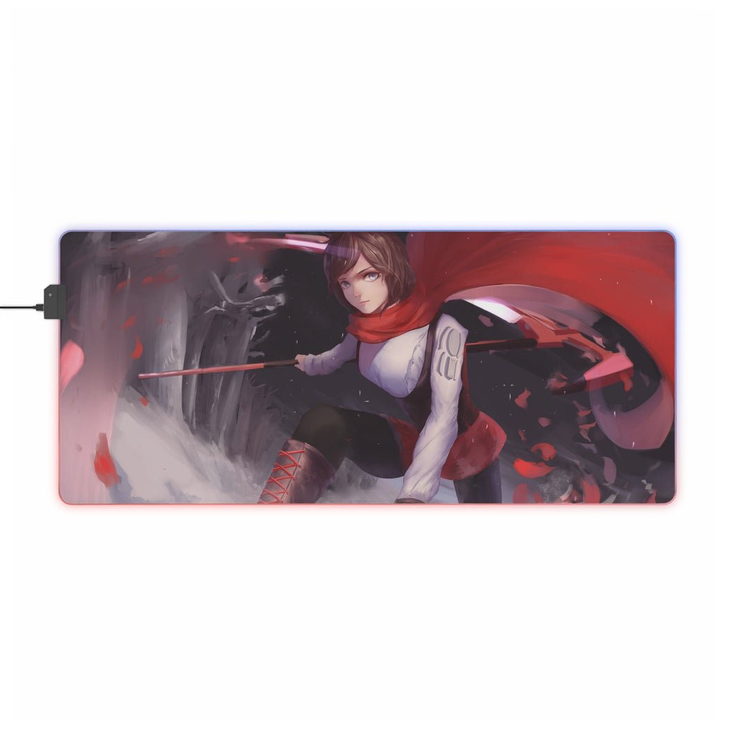 Tapis de souris LED RGB Anime RWBY (tapis de bureau)