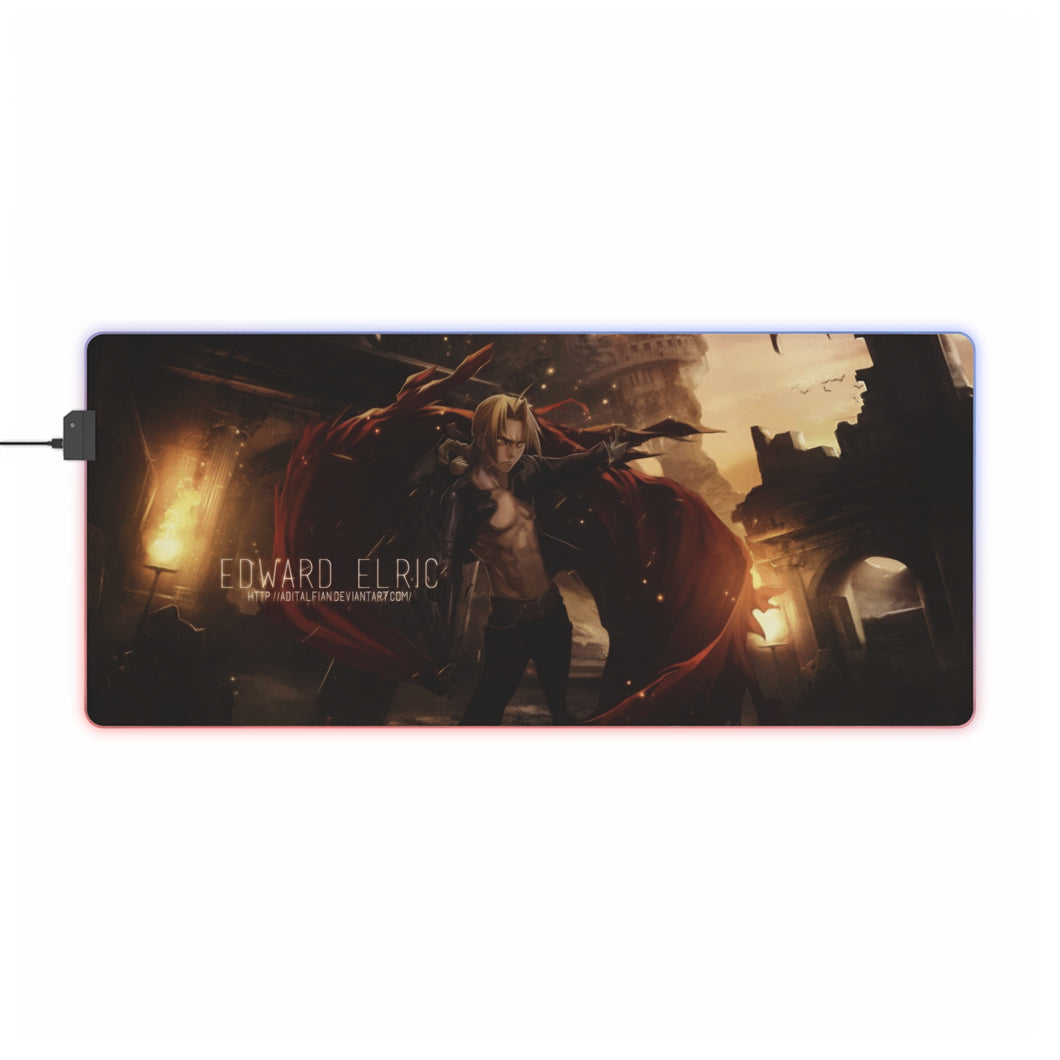 Anime FullMetal Alchemist RGB LED Mouse Pad (Desk Mat)