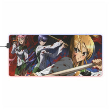 Cargar imagen en el visor de la galería, Alfombrilla de ratón LED RGB Rei, Saeko y Saya (alfombra de escritorio)
