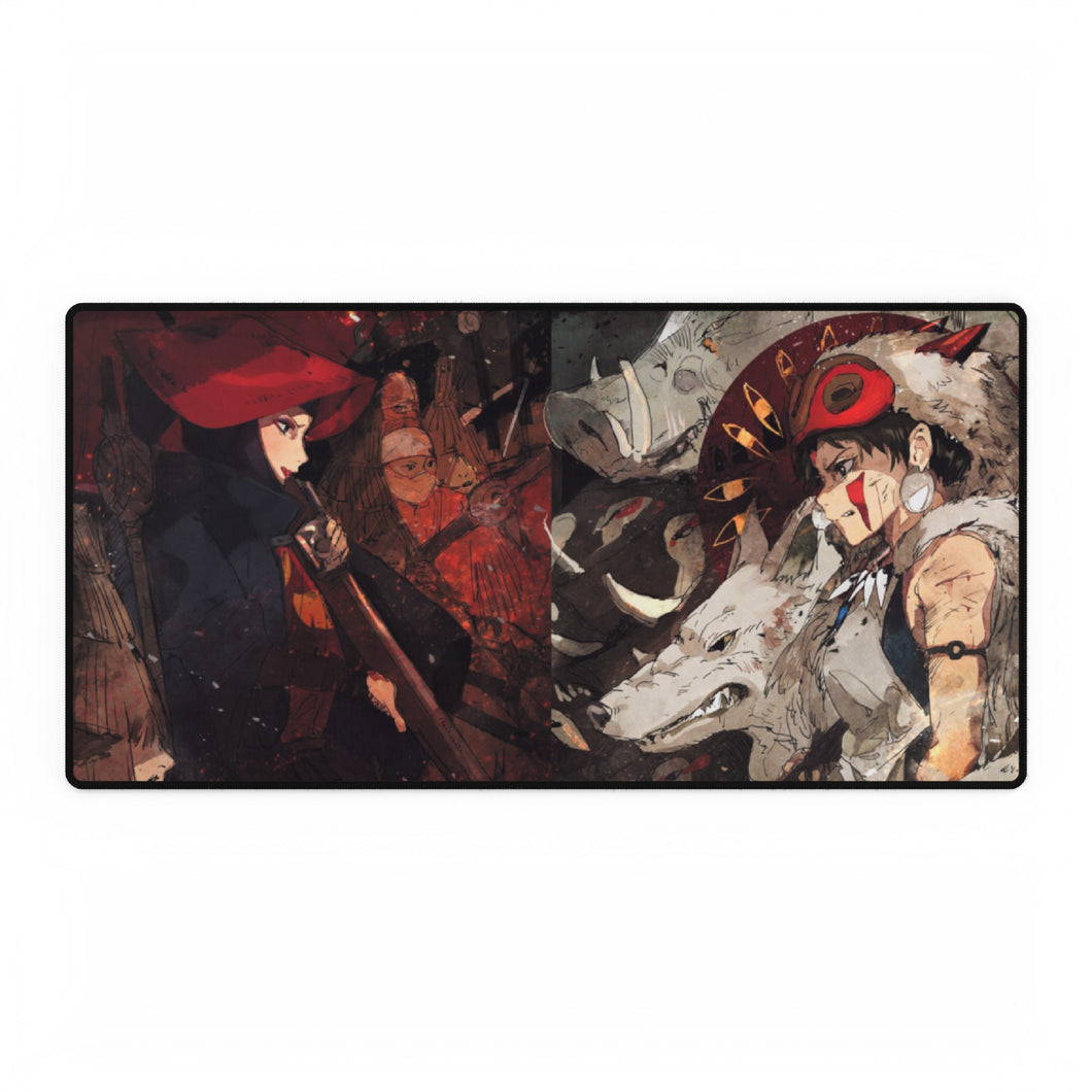 Tapis de souris (tapis de bureau) Anime Princesse Mononoke