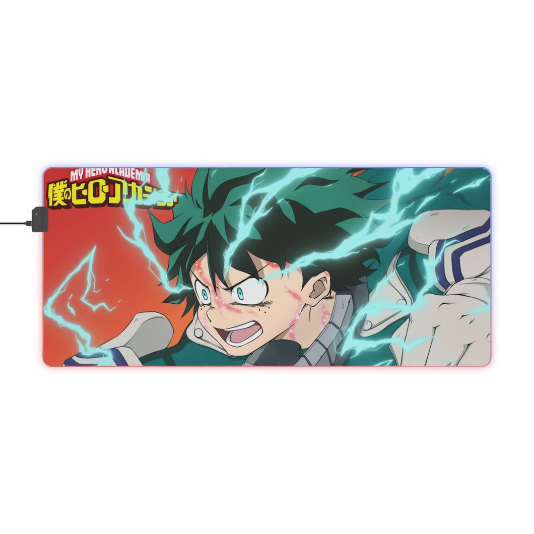 My Hero Academia Izuku Midoriya RGB LED Mouse Pad (Desk Mat)