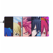 Charger l&#39;image dans la galerie, Tapis de souris LED RGB Fairy Tail Natsu Dragneel, Erza Scarlet, Gray Fullbuster, Lucy Heartfilia, Wendy Marvell (tapis de bureau)
