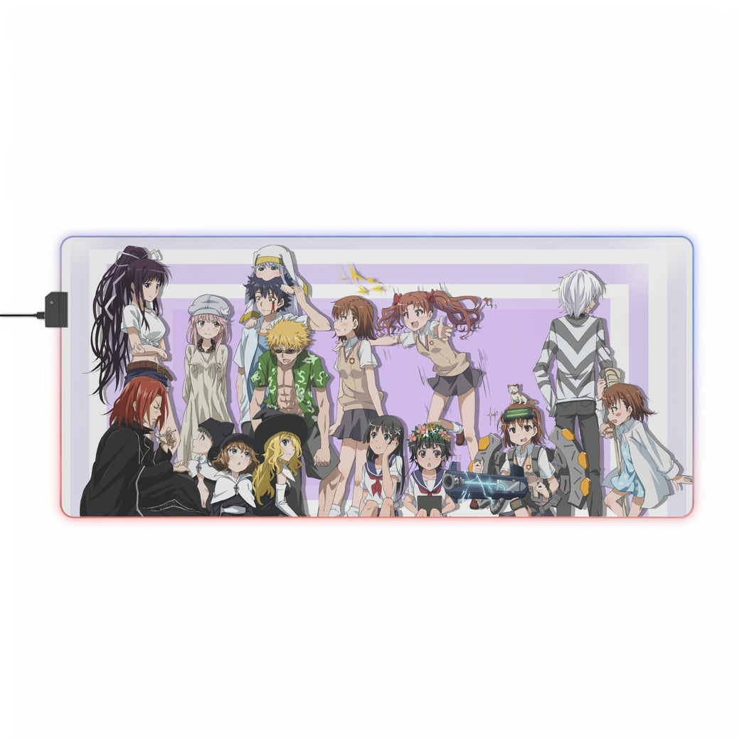 A Certain Magical Index RGB LED Mouse Pad (Desk Mat)