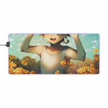 Load image into Gallery viewer, The Promised Neverland Emma RGB LED Mouse Pad (Desk Mat)
