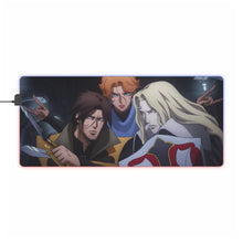 Cargar imagen en el visor de la galería, Anime Castlevania RGB LED Mouse Pad (Desk Mat)
