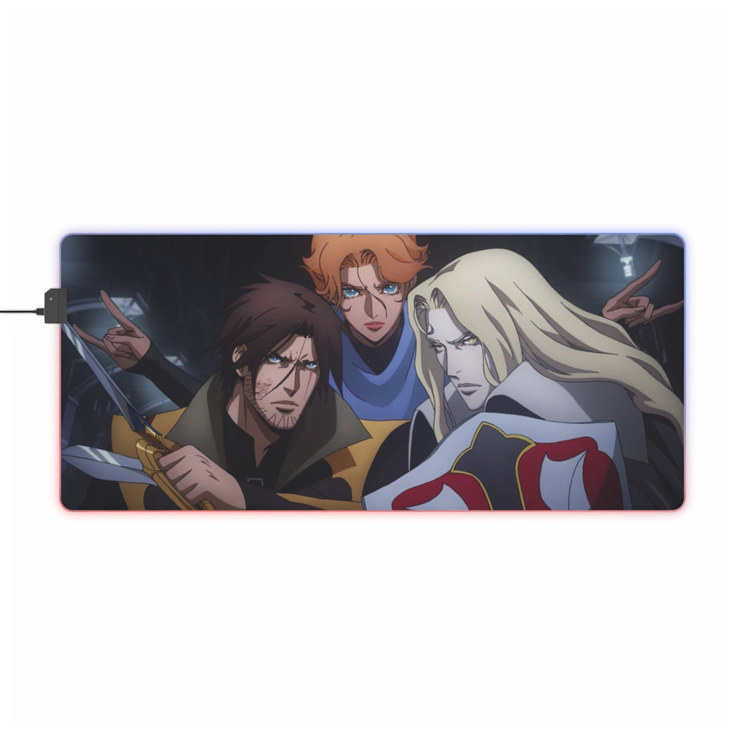 Anime Castlevania RGB LED Mouse Pad (Desk Mat)