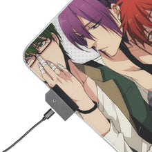 Cargar imagen en el visor de la galería, Kuroko&#39;s Basketball Tetsuya Kuroko, Daiki Aomine, Atsushi Murasakibara RGB LED Mouse Pad (alfombra de escritorio)
