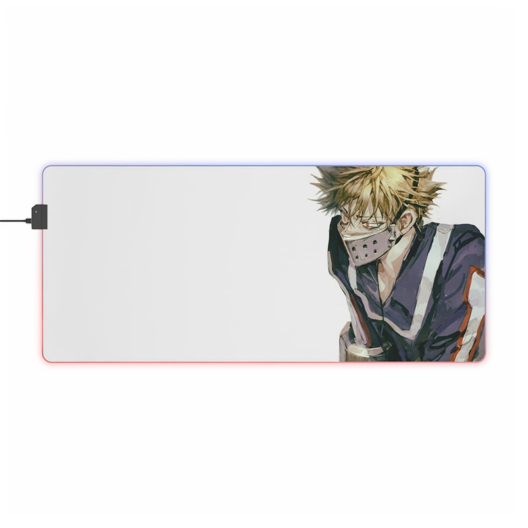 My Hero Academia Katsuki Bakugou RGB LED Mouse Pad (Desk Mat)