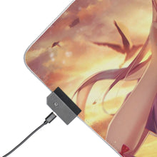 Charger l&#39;image dans la galerie, Tapis de souris LED RVB Yuno Gasai (tapis de bureau)
