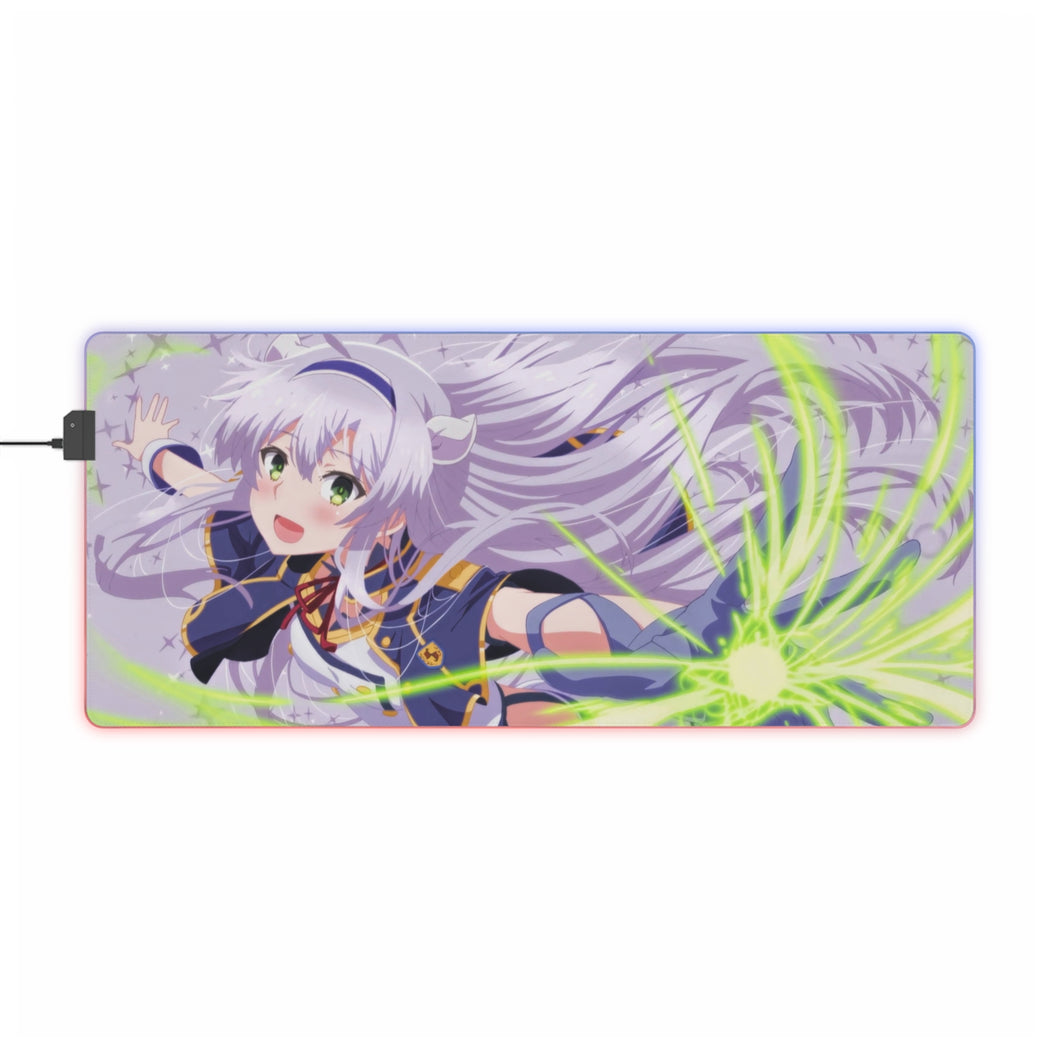 Rokudenashi Majutsu Koushi to Akashic Records RGB LED Mouse Pad (Desk Mat)