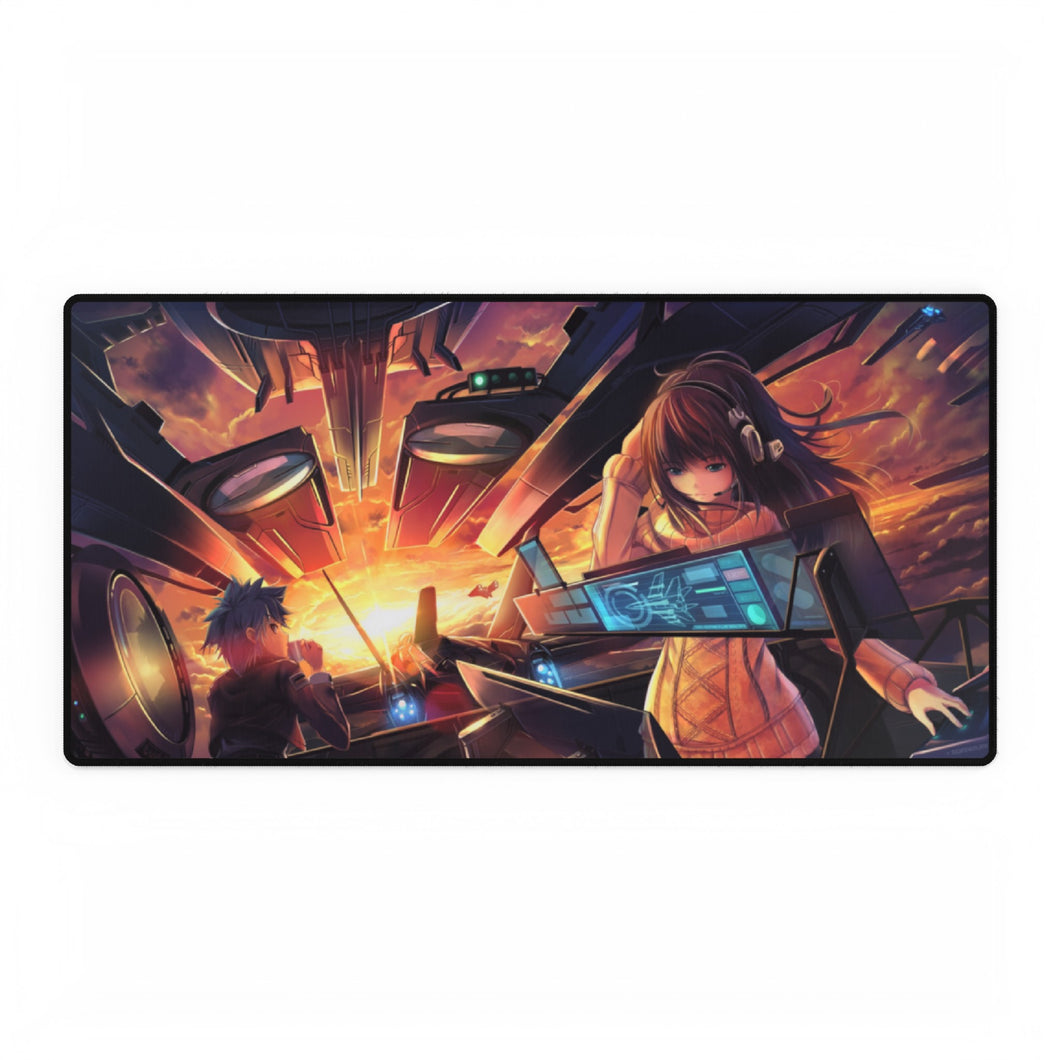 Anime Sci Fi Mouse Pad (Desk Mat)