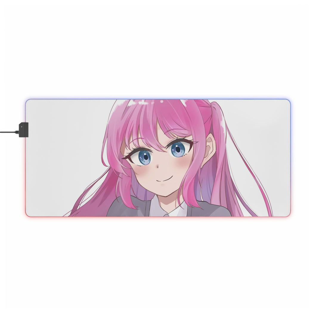 Shikimori's Not Just A Cutie RGB LED Mouse Pad (Desk Mat)