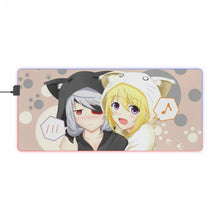 Load image into Gallery viewer, Infinite Stratos Charlotte Dunois, Laura Bodewig RGB LED Mouse Pad (Desk Mat)
