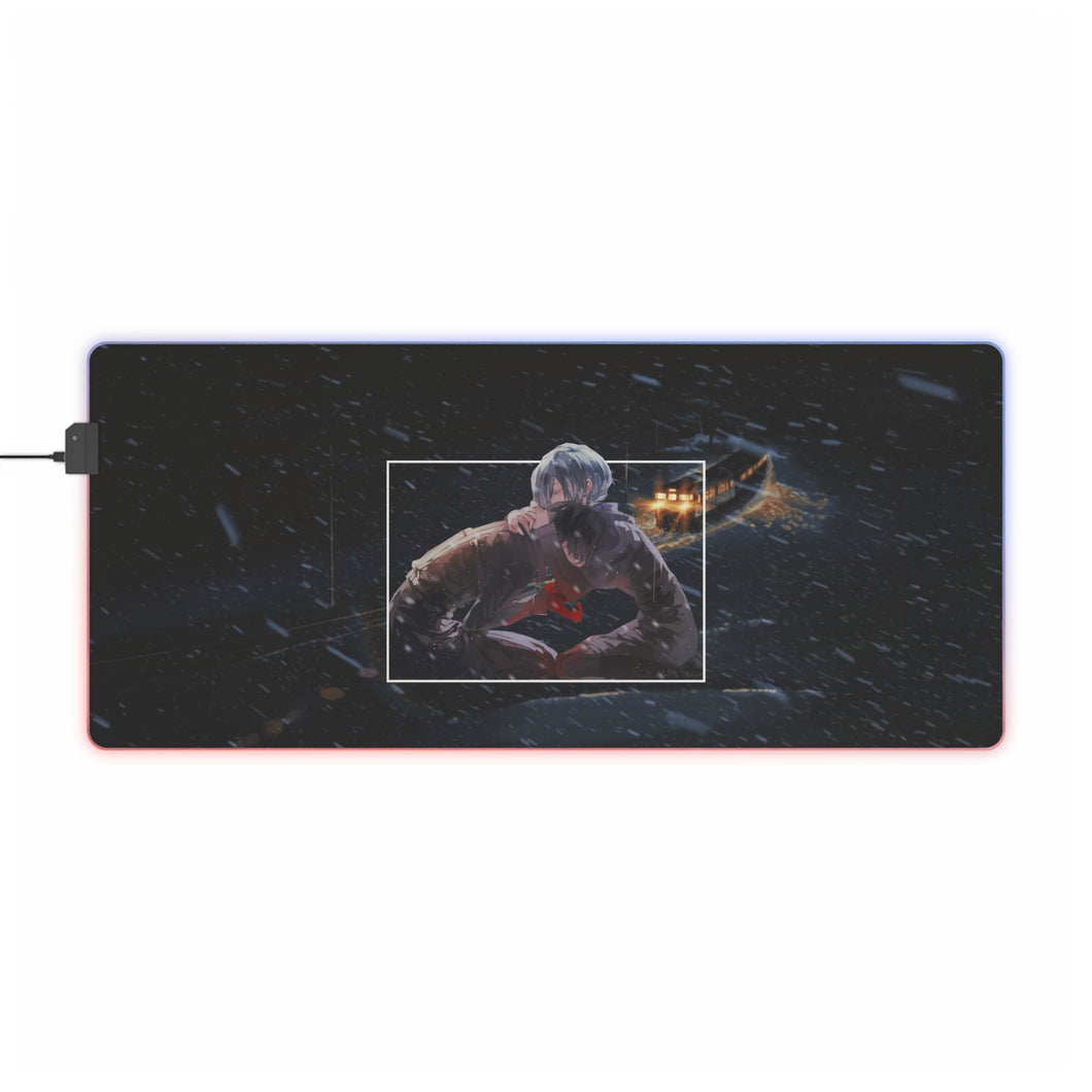 Ken Kaneki Touka Kirishima RGB LED Mouse Pad (Desk Mat)