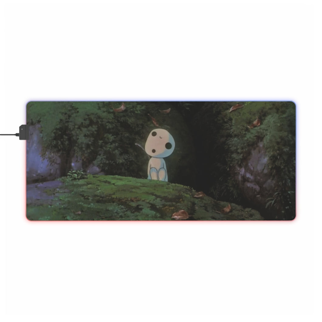 Princess Mononoke RGB LED Mouse Pad (Desk Mat)