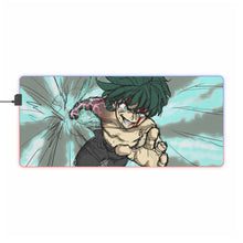 Cargar imagen en el visor de la galería, Alfombrilla de ratón RGB LED Izuku Midoriya de My Hero Academia (alfombrilla de escritorio)
