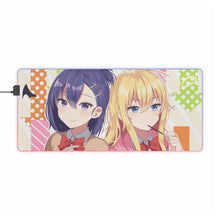 Cargar imagen en el visor de la galería, Gabriel DropOut Gabriel Tenma White, Vignette Tsukinose April RGB LED Mouse Pad (Desk Mat)
