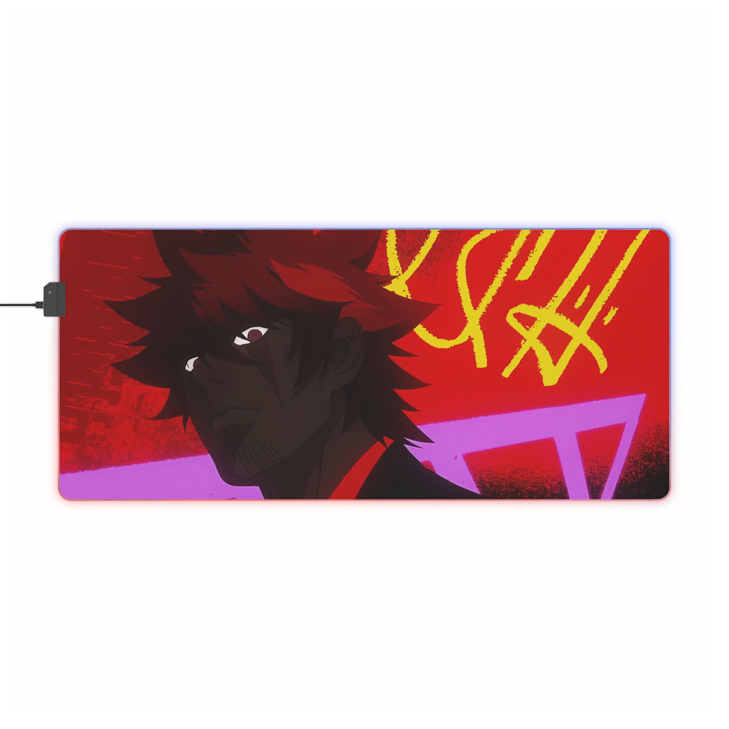 Tapis de souris LED RVB The God Of High School (tapis de bureau)